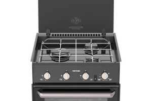 Thetford Triplex 3 Gözlü Kapaklı Ocak ve 36L Gazlı Karavan Fırını